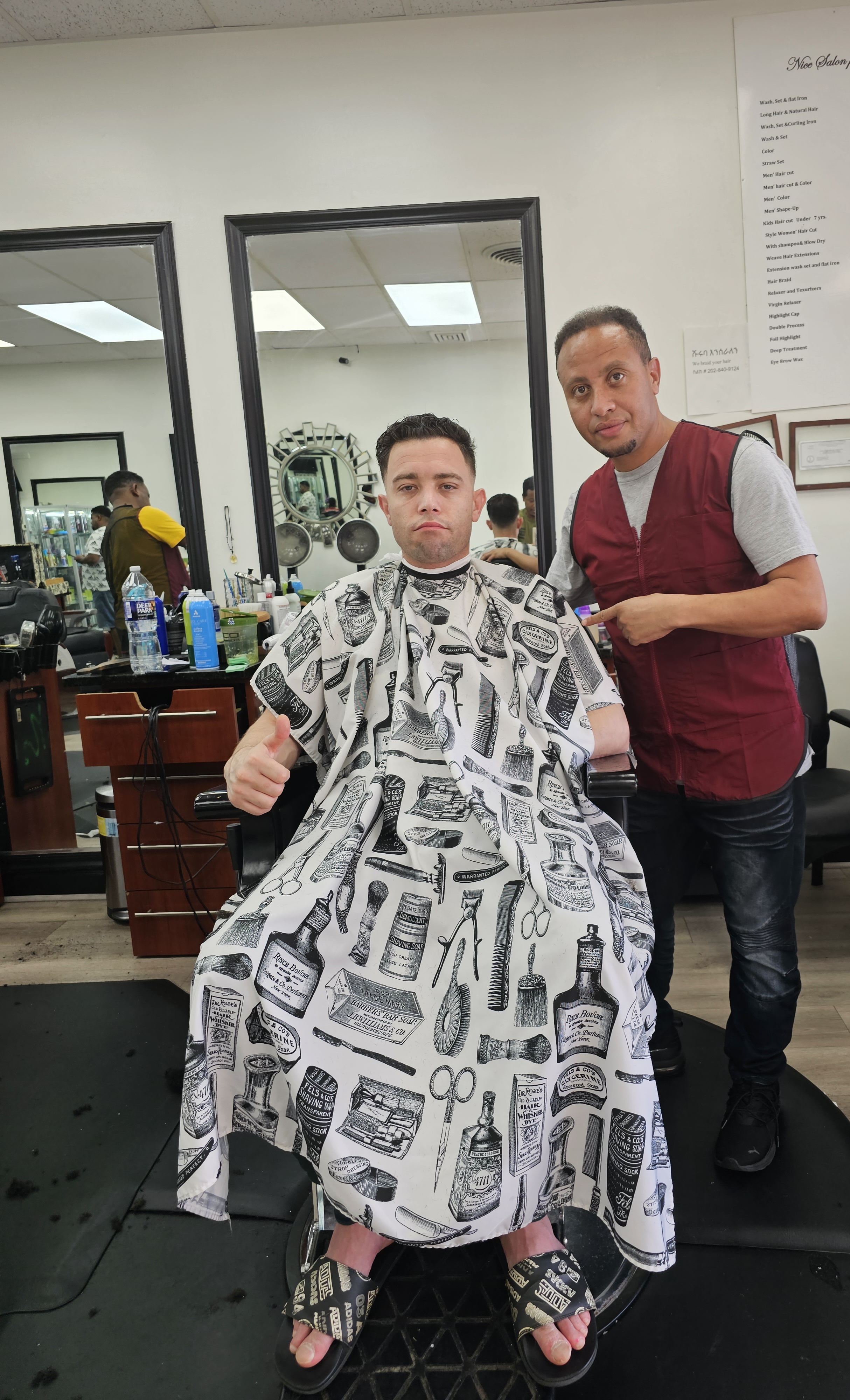 to Nice Beauty Salon & Barber with Michael, where we offer top